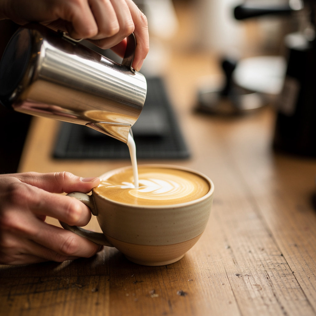 Morning Brew Austin 512-555-0192 craft coffee and community gathering space